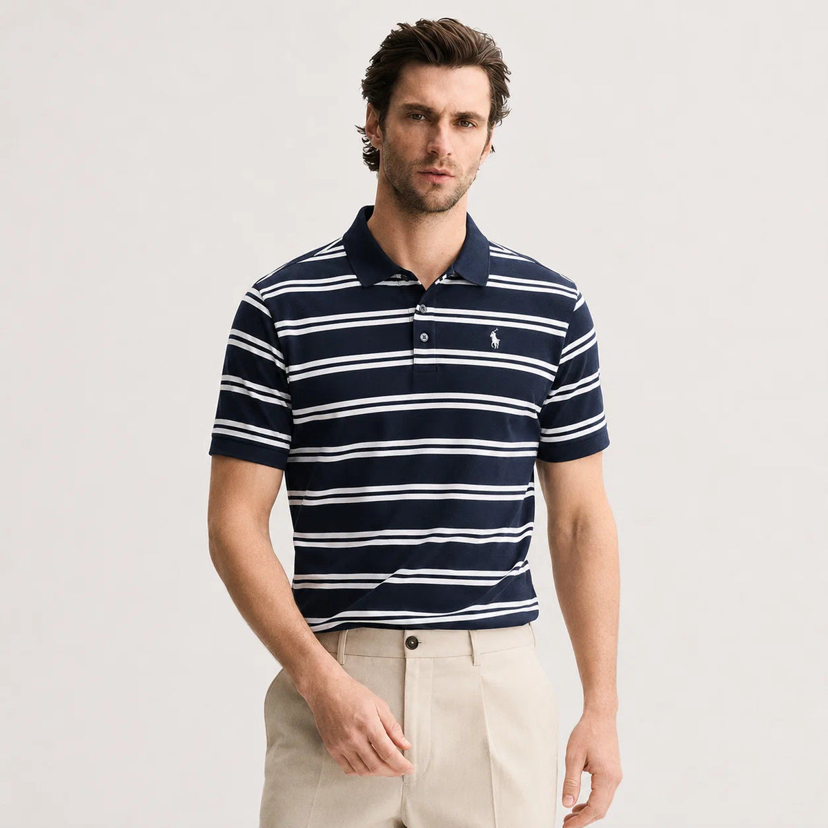 Striped Polo Shirt