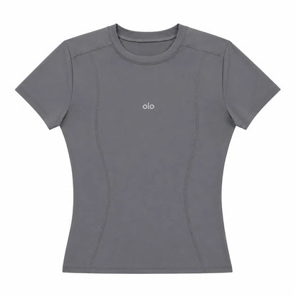 Contour-Seam Fitted Tee