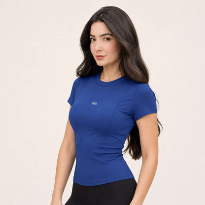 Contour-Seam Fitted Tee