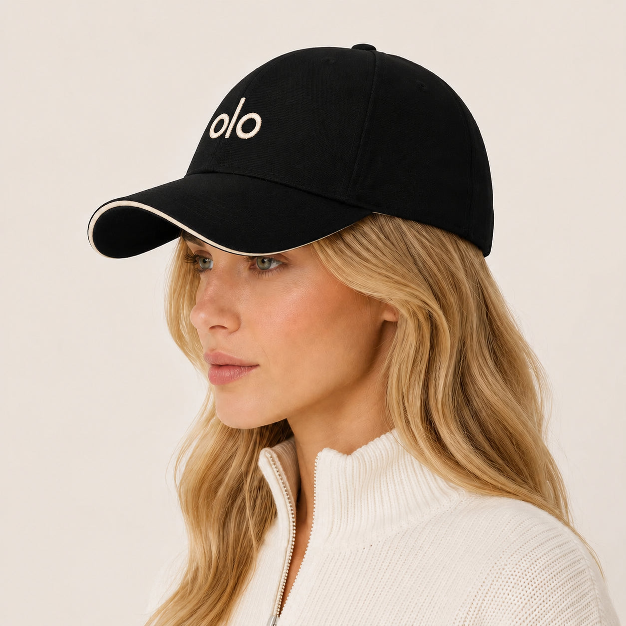 Piped Logo Cap