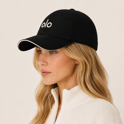 Piped Logo Cap