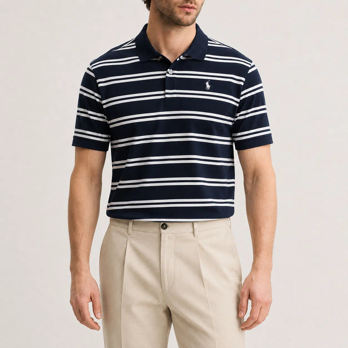 Striped Polo Shirt