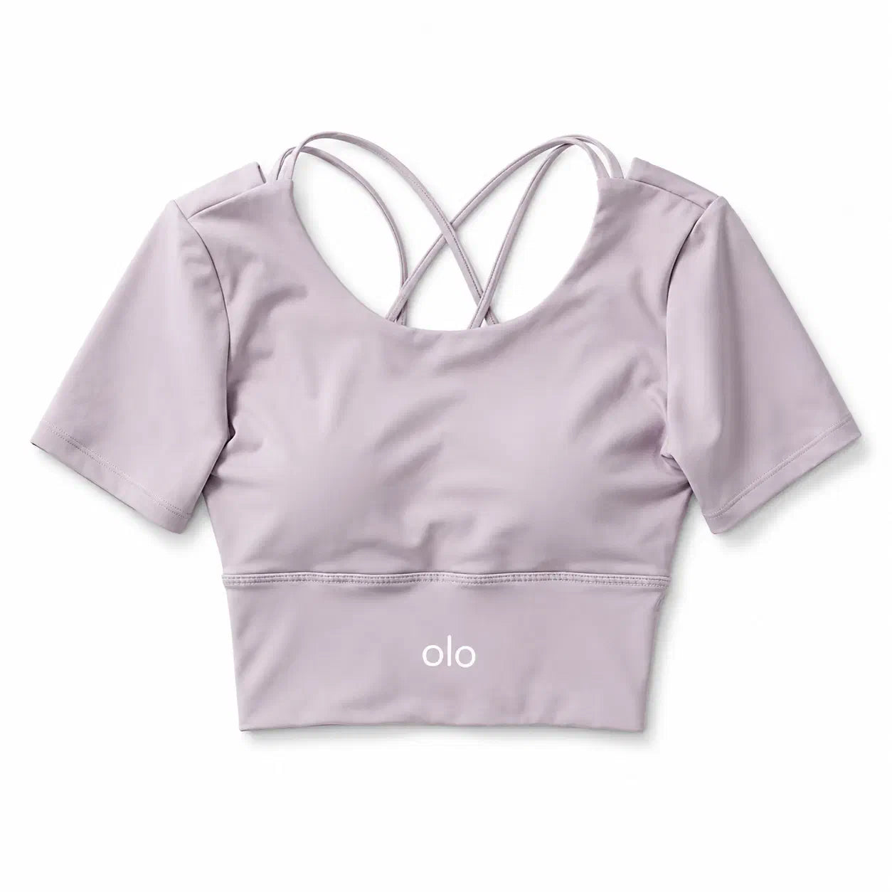 Crisscross Back Crop Top