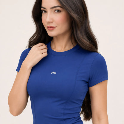 Contour-Seam Fitted Tee