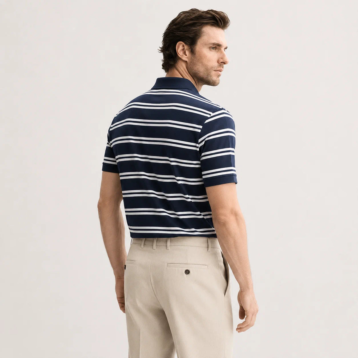 Striped Polo Shirt