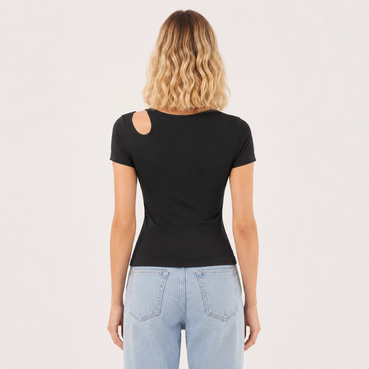 Shoulder-Cutout Active Tee