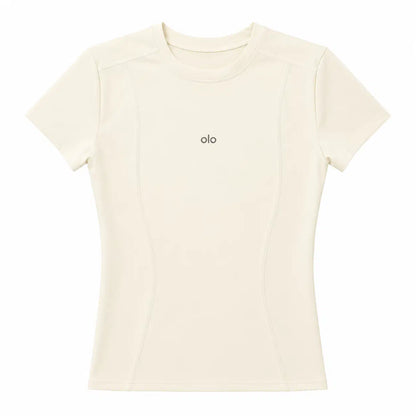 Contour-Seam Fitted Tee
